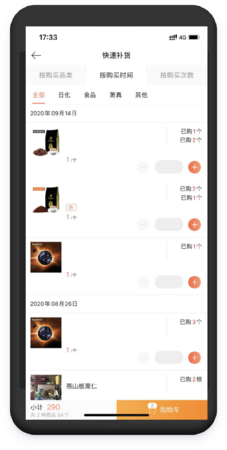 快速补货